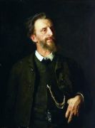 Портрет художника Г.Г.Мясоедова. 1884, 1886 - Репин