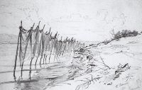 Рыбацкие сети. Ширяево. 1870 - Репин