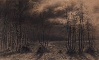 Осенняя ночь. 1872 - Саврасов