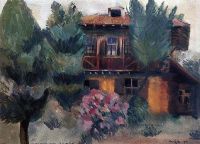 1913 Персидский домик (Цветущий сад). Ставрополь - Сарьян
