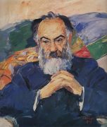 1943 Портрет академика Иосифа Орбели. Х., м. 73х64 Ереван - Сарьян