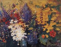 1947 Майские цветы. Х., м. 73х92 МС - Сарьян