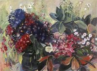 1955 Юбилейные цветы. МС - Сарьян