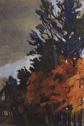 Осенний пейзаж. 1914 - Серебрякова