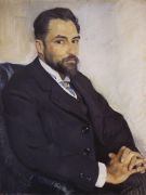 Портрет М.Н.Бенуа. 1910 - Серебрякова