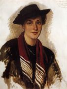 Портрет С.А.Лукомской. 1948 - Серебрякова