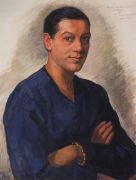 Портрет С.М.Лифаря. 1961 - Серебрякова