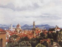 Флоренция. 1949 - Серебрякова
