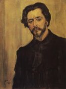 Портрет писателя Л.Н.Андреева. 1907 - Серов