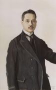 Автопортрет. 1909 - Сомов