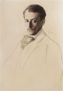 Портрет Е.Е.Лансере. 1907 - Сомов