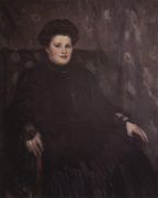 Портрет А.Н.Третьяковой. 1910-е - Суриков