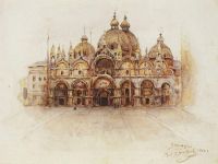 Собор Св.Марка в Венеции. 1900 - Суриков