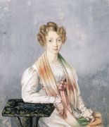 Портрет А.А. Бирюковой. 1820-е - Теребенев