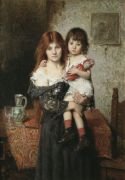 Мать и дочь. 1901 - Харламов