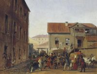 Уличные музыканты. Конец 1840-х - начало 1850-х  - Чернышев