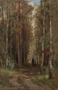 Лесной пейзаж 1874 - Шишкин