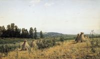 Пейзаж Полесья. 1884, холст, масло, 72х118 см - Шишкин