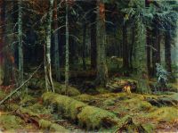 Тёмный лес 1890 92х124.5 - Шишкин