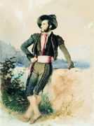 Айвазовский в итальянском костюме. 1842  - Штернберг