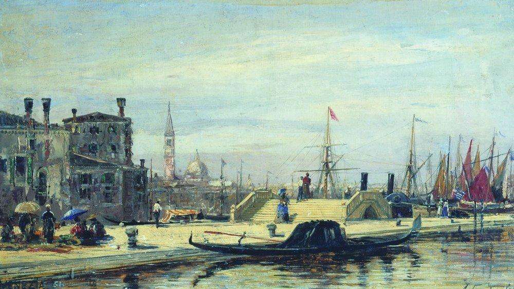 Венеция. 1851 - Боголюбов Алексей Петрович