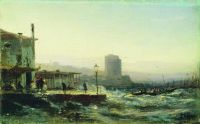 Баку. Набережная. 1861 - Боголюбов