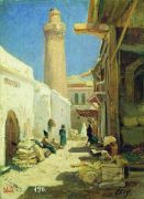 Баку. Улица в полдень. 1861 - Боголюбов