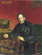 Портрет князя Н.И. Дондукова-Корсакова. 1841  - Будкин