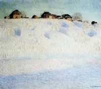 1904 Снежные сугробы. Холст, масло. 71х80 Львов - Грабарь