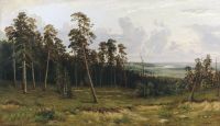 Богатый лог(Пихтовый лес на реке Каме) 1877 90х148 - Шишкин