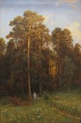 На опушке соснового леса 1882 - Шишкин