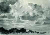 Облака 1880-е 31.6х46.8 - Шишкин